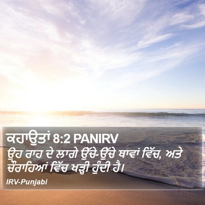 ਕਹਾਉਤਾਂ 8:2 PANIRV Bible Verse Image