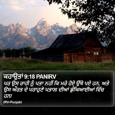 ਕਹਾਉਤਾਂ 9:18 PANIRV Bible Verse Image