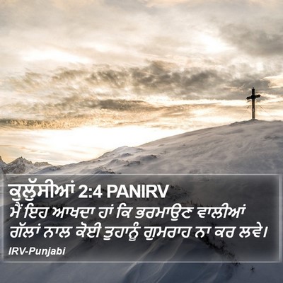 ਕੁਲੁੱਸੀਆਂ 2:4 PANIRV Bible Verse Image
