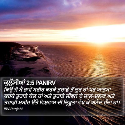 ਕੁਲੁੱਸੀਆਂ 2:5 PANIRV Bible Verse Image