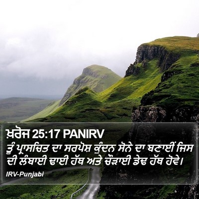 ਖ਼ਰੋਜ 25:17 PANIRV Bible Verse Image