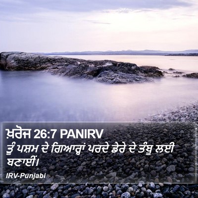 ਖ਼ਰੋਜ 26:7 PANIRV Bible Verse Image