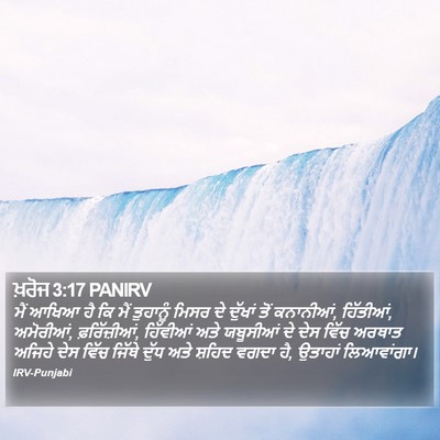 ਖ਼ਰੋਜ 3:17 PANIRV Bible Verse Image
