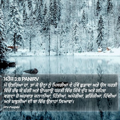 ਖ਼ਰੋਜ 3:8 PANIRV Bible Verse Image