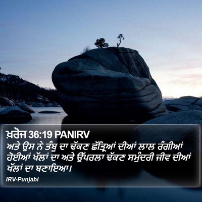 ਖ਼ਰੋਜ 36:19 PANIRV Bible Verse Image