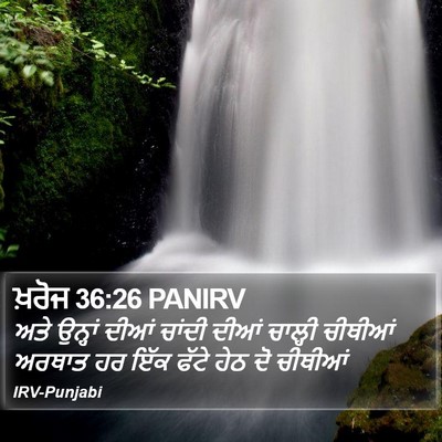 ਖ਼ਰੋਜ 36:26 PANIRV Bible Verse Image
