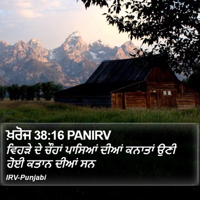 ਖ਼ਰੋਜ 38:16 PANIRV Bible Verse Image