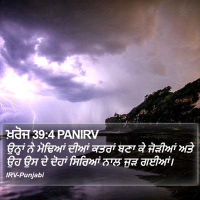 ਖ਼ਰੋਜ 39:4 PANIRV Bible Verse Image