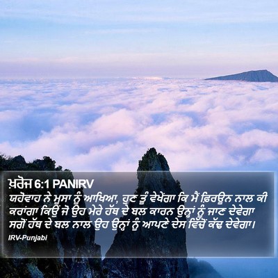 ਖ਼ਰੋਜ 6:1 PANIRV Bible Verse Image
