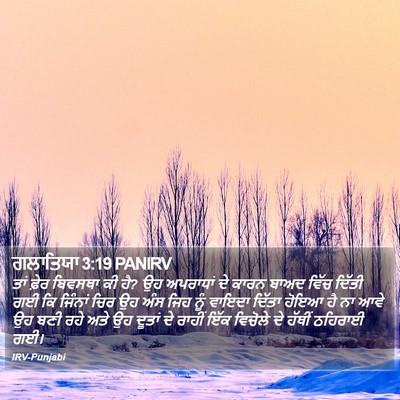 ਗਲਾਤਿਯਾ 3:19 PANIRV Bible Verse Image