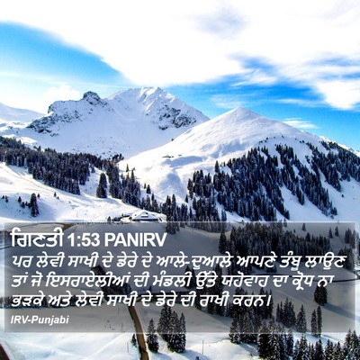 ਗਿਣਤੀ 1:53 PANIRV Bible Verse Image