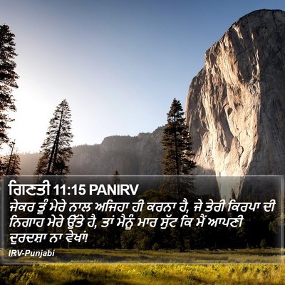 ਗਿਣਤੀ 11:15 PANIRV Bible Verse Image