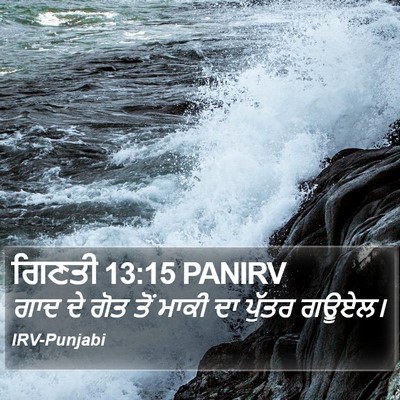 ਗਿਣਤੀ 13:15 PANIRV Bible Verse Image