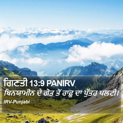ਗਿਣਤੀ 13:9 PANIRV Bible Verse Image