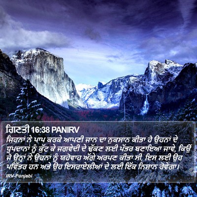 ਗਿਣਤੀ 16:38 PANIRV Bible Verse Image