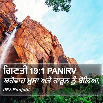 ਗਿਣਤੀ 19:1 PANIRV Bible Verse Image