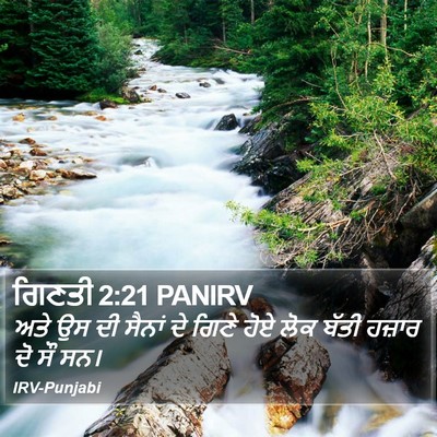 ਗਿਣਤੀ 2:21 PANIRV Bible Verse Image