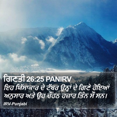 ਗਿਣਤੀ 26:25 PANIRV Bible Verse Image
