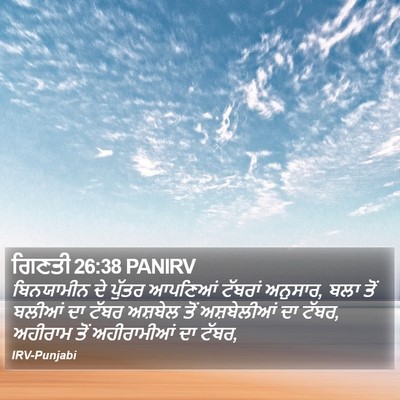 ਗਿਣਤੀ 26:38 PANIRV Bible Verse Image