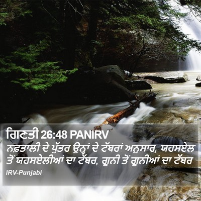ਗਿਣਤੀ 26:48 PANIRV Bible Verse Image