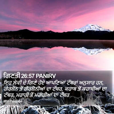 ਗਿਣਤੀ 26:57 PANIRV Bible Verse Image