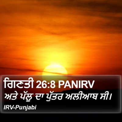 ਗਿਣਤੀ 26:8 PANIRV Bible Verse Image