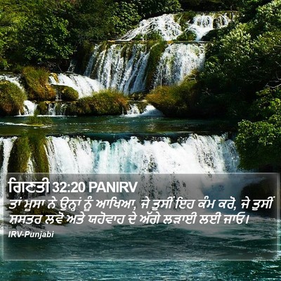 ਗਿਣਤੀ 32:20 PANIRV Bible Verse Image