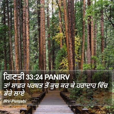 ਗਿਣਤੀ 33:24 PANIRV Bible Verse Image