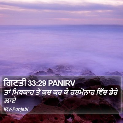 ਗਿਣਤੀ 33:29 PANIRV Bible Verse Image