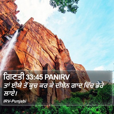 ਗਿਣਤੀ 33:45 PANIRV Bible Verse Image