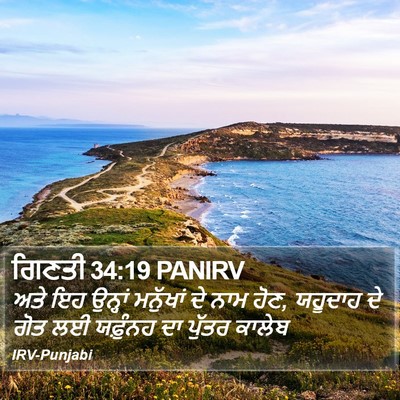 ਗਿਣਤੀ 34:19 PANIRV Bible Verse Image