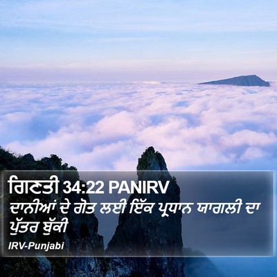 ਗਿਣਤੀ 34:22 PANIRV Bible Verse Image