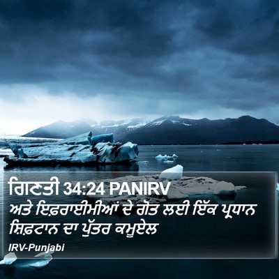 ਗਿਣਤੀ 34:24 PANIRV Bible Verse Image