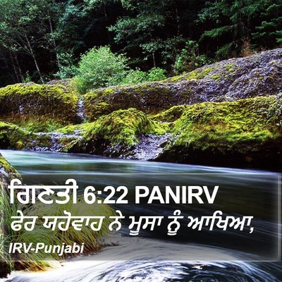 ਗਿਣਤੀ 6:22 PANIRV Bible Verse Image