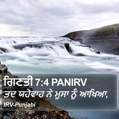 ਗਿਣਤੀ 7:4 PANIRV Bible Verse Image