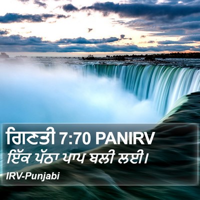 ਗਿਣਤੀ 7:70 PANIRV Bible Verse Image