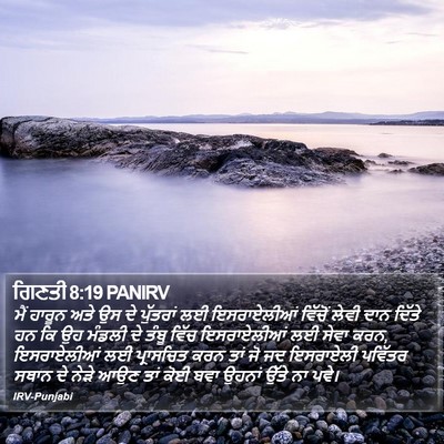 ਗਿਣਤੀ 8:19 PANIRV Bible Verse Image