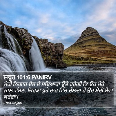 ਜ਼ਬੂਰ 101:6 PANIRV Bible Verse Image