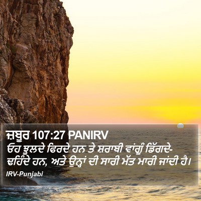 ਜ਼ਬੂਰ 107:27 PANIRV Bible Verse Image