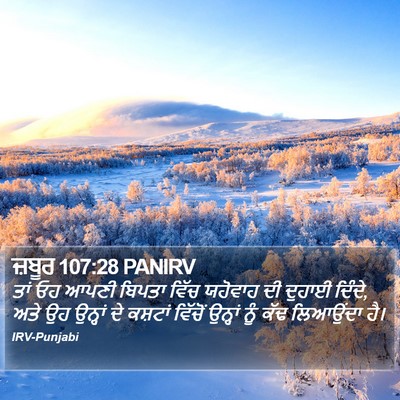 ਜ਼ਬੂਰ 107:28 PANIRV Bible Verse Image