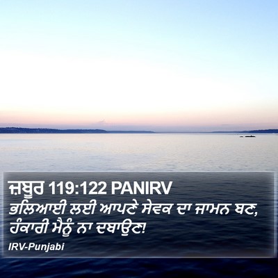 ਜ਼ਬੂਰ 119:122 PANIRV Bible Verse Image