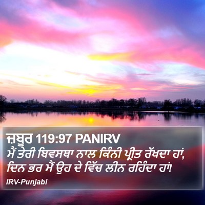 ਜ਼ਬੂਰ 119:97 PANIRV Bible Verse Image