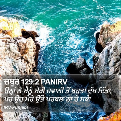 ਜ਼ਬੂਰ 129:2 PANIRV Bible Verse Image