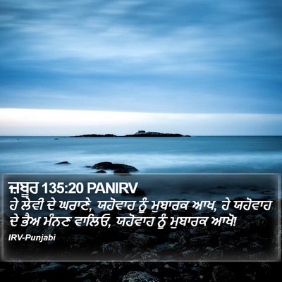 ਜ਼ਬੂਰ 135:20 PANIRV Bible Verse Image
