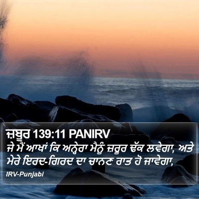 ਜ਼ਬੂਰ 139:11 PANIRV Bible Verse Image