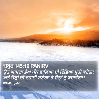 ਜ਼ਬੂਰ 145:19 PANIRV Bible Verse Image