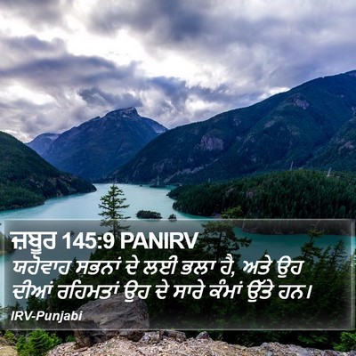 ਜ਼ਬੂਰ 145:9 PANIRV Bible Verse Image