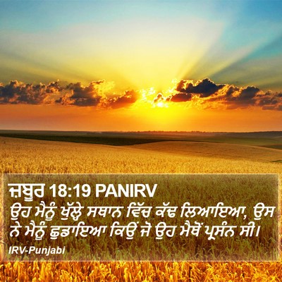 ਜ਼ਬੂਰ 18:19 PANIRV Bible Verse Image