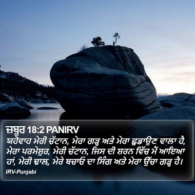 ਜ਼ਬੂਰ 18:2 PANIRV Bible Verse Image