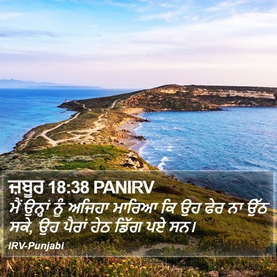 ਜ਼ਬੂਰ 18:38 PANIRV Bible Verse Image